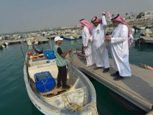 بيئة منطقة مكة المكرمة تتابع ميدانيًا حملة الامتثال لأنظمة الصيد البحري بمرفأ ثول