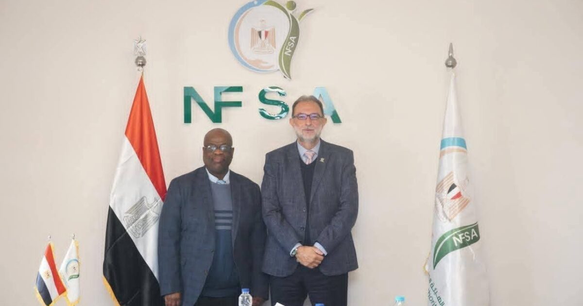 رئيس الهيئة القومية لسلامة الغذاء يبحث دعم نفاذ الصادرات الغذائية والزراعية إلى الأسواق الجنوب الافريقية