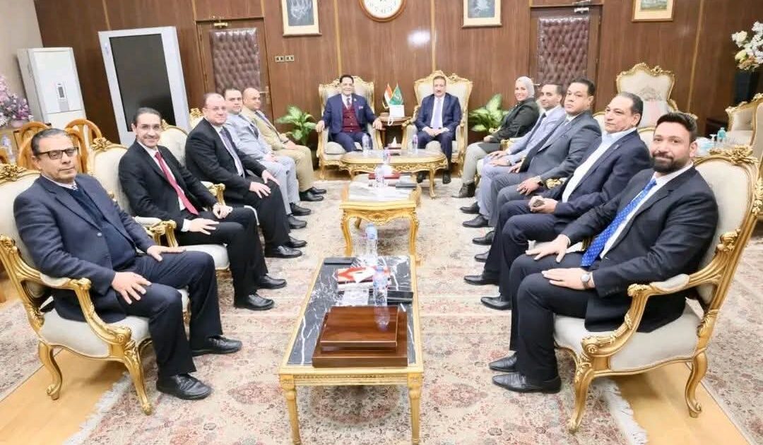 محافظ المنوفية يستقبل وفد حزب الجبهة الوطنية لبحث سبل التعاون ودعم مسارات التنمية المستدامة