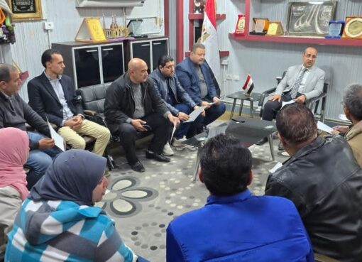 تعليم المنوفية ينفذ مشروع رأس المال الدائم لإنتاج 3000 متر قماش لأعلام الجمهورية