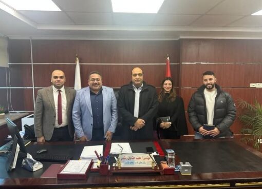 رئيس شركة مياه الشرب بالجيزة يبحث التعاون مع شركة متخصصة في تقنيات معالجة المياه