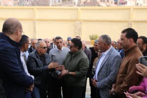 وزير الري ومحافظ السويس يتفقدان حالة المنظومة المائية بمحافظة السويس، بمحطة شرب السويس، وترعة السويس، ومحطة الشلوفة