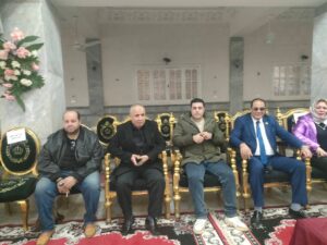 امين مستقل وطن يقدم التهنئة بعيد الميلاد المجيد ل بمقر المزرعه بدمنهور بالبحيرة