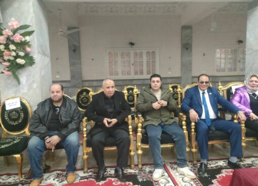 امين مستقل وطن يقدم التهنئة بعيد الميلاد المجيد ل بمقر المزرعه بدمنهور بالبحيرة 