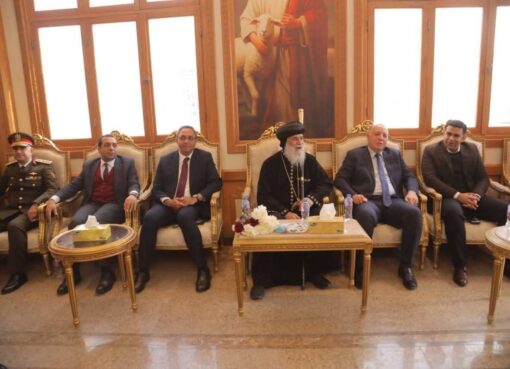 قنا: الدكتور خالد عبدالحليم يشارك أقباط قوص فرحتهم بعيد الميلاد ويؤكد وحدة المصريين أقوى من كل التحديات.