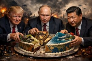 العالم في قبضه