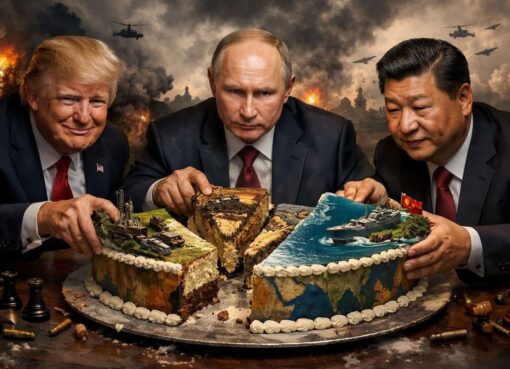 العالم في قبضه