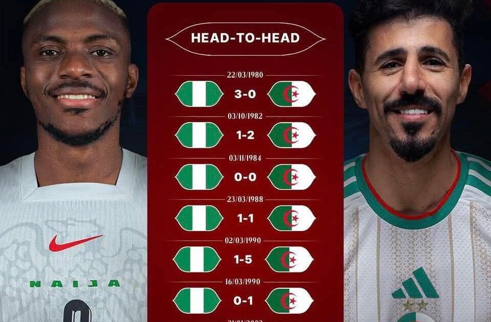 الجزائر× نيجيريا