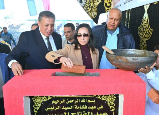 محافظ البحيرة تضع حجر الأساس للمدرسة المصرية اليابانية بدمنهور 
