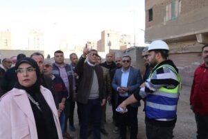 ” النجار ” يتفقد نسب التنفيذ بمشروع رصف وتطوير طريق الإخلاص بالطالبية والعمرانية 