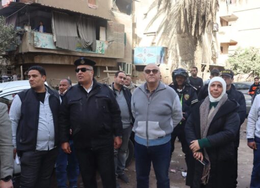 محافظ القليوبية يقود حملة مكبرة لإزالة برجين مخالفين بشبرا الخيمة ضمن "الموجة 28"