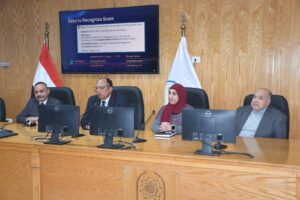 التوعية بالأمن السيبراني "نصائح لحماية نفسك وبياناتك" دورة تدريبية مميزة بجامعة العاصمة