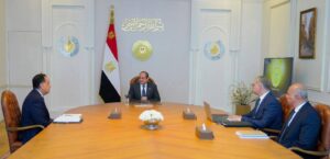 الرئيس السيسى يجتمع برئيس الوزراء ووزير البترول والثروة المعدنية