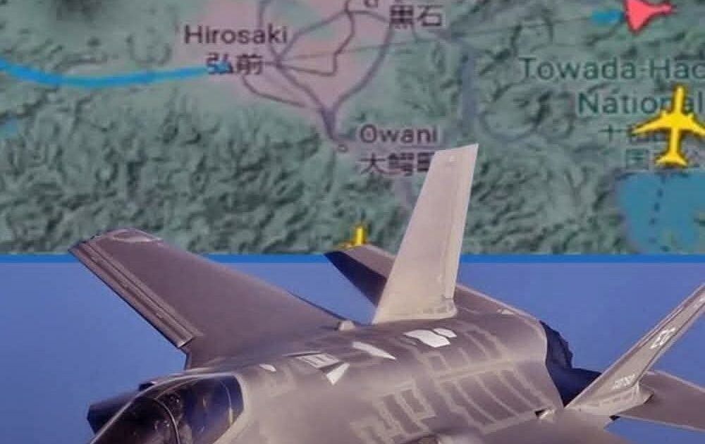 اختفاء أخطر مقاتلة شبحية في العالم قبالة سواحل اليابان يثير القلق الدولى