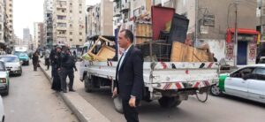 رئيس مدينة دمنهور:رفع 318 حالة إشغال وغلق 6 محلات وإزالة 19 حاجزًا خرسانيًا بمناطق حيوية