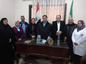 إدارة منية النصر التعليمية: ملحمة تعاون لخدمة “رسل العلم” في قافلة طبية شاملة
