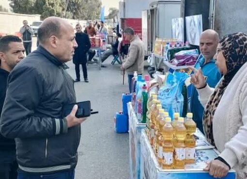 محافظ الجيزة يتابع انتظام تشغيل سوق اليوم الواحد بشارع الصوامع بحي إمبابة