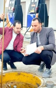 تموين البحيرة يضبط 2000 لتر سولار بسيارة و500 لتر داخل محطة بدون ترخيص