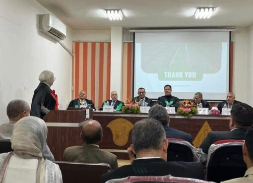 مناقشة رسالة دكتوراه لاستنباط أصناف جديدة من الأرز الهجين مقاوم للملوحة العالية