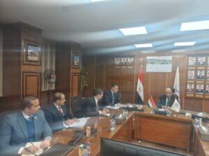 وزير الكهرباء والطاقة المتجددة يتابع مجريات تنفيذ مشروع الضبعة مع رئيس هيئة المحطات النووية والقائمين على المشروع 