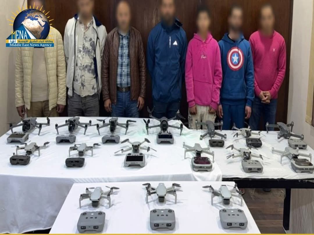 ضبط 7 أشخاص بحوزتهم 16 طائرة "درون" بدون تصريح بالقاهرة