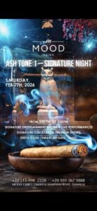 لأول مرة من لبنان الى القاهرة،تنظم شركة MN nexus بالتعاون مع Moodrooftop cairo،حدثاً خاصاً بالسيغار