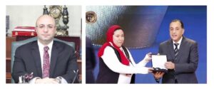 محافظ بني سويف يهنئ “هند أحمد” لفوزها بالمركز الثاني