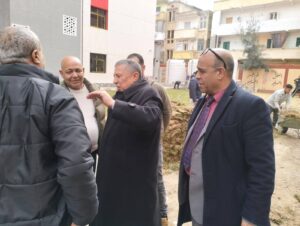 وزارة التعليم بالبحيرة :يتفقد اللمسات الأخيرة للمبنى الإداري الجديد لإدارة أبوحمص