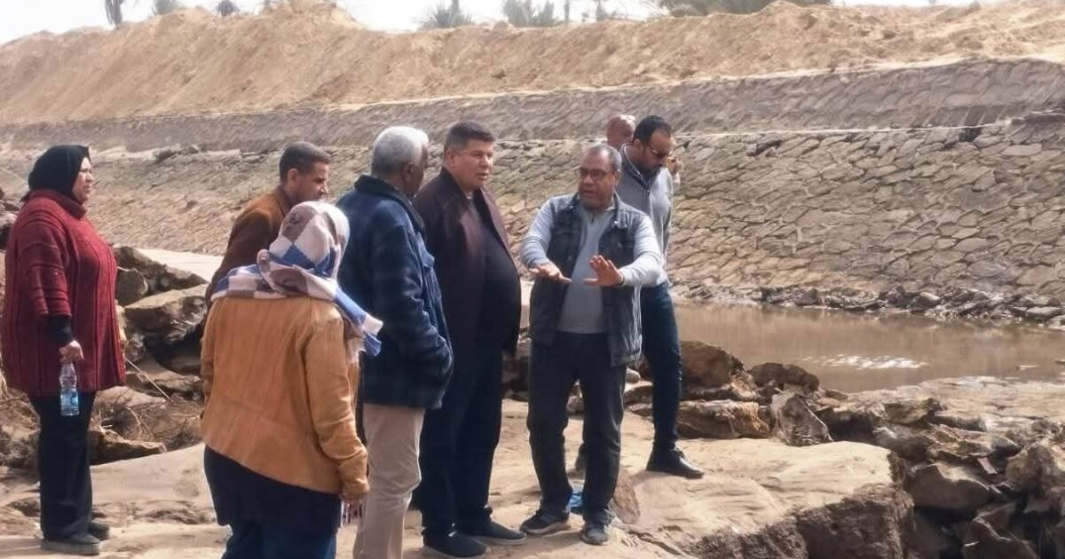 محافظ أسوان يشيد برجال هندسة ري كوم امبو علي معالجة القطع المفاجئ .. التفاصيل