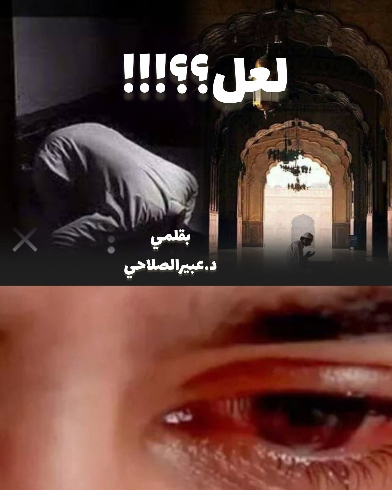 لعل...؟؟!!