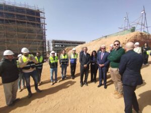 التعليم العالي : زيارة ميدانية لمتابعة مستجدات مشروع الحرم الجامعي