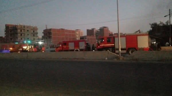 الحماية المدنية تسيطر على حريق بمزرعة دواجن في قرية الكعابي بالفيوم دون إصابات