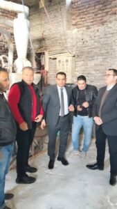 ضبط 10 أطنان دقيق بلدي مدعم قبل تهريبه بالسوق السوداء بالجيزة