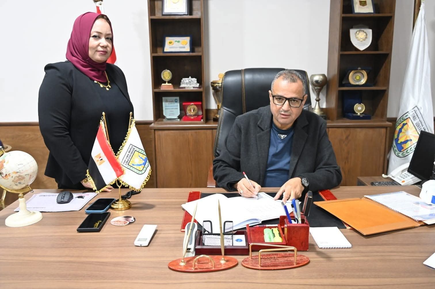 محافظ جنوب سيناء يعتمد نتيجة الشهادة الإعدادية للفصل الدراسي الأول 2025 / 2026 