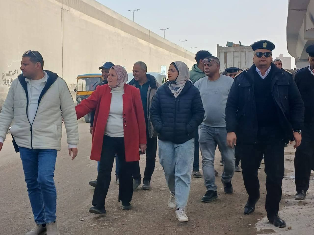 حملة إشغالات مكبرة بسوق الخردة بمنطقتي منطي وأم بيومي بحي غرب شبرا الخيمة