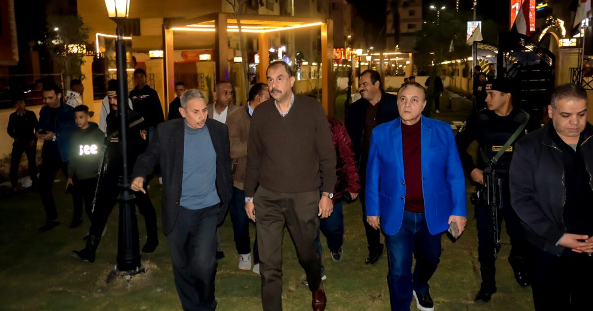 محافظ سوهاج يتفقد استعدادات الحدائق والمتنزهات لاستقبال المواطنين احتفالًا بأعياد رأس السنة وعيد الميلاد المجيد