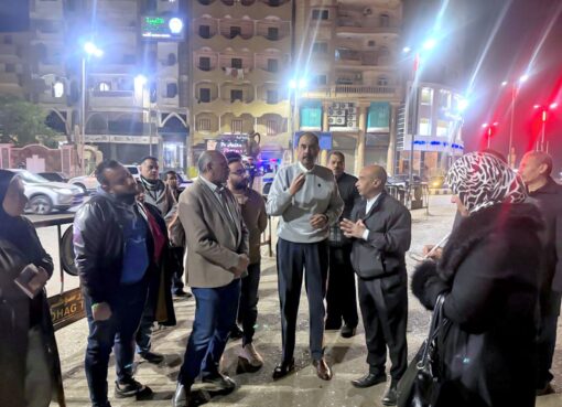محافظ سوهاج يتفقد منطقة ونفق الشهيد اللواء نبيل فراج ويوجه بتطويرها خلال 60 يومًا
