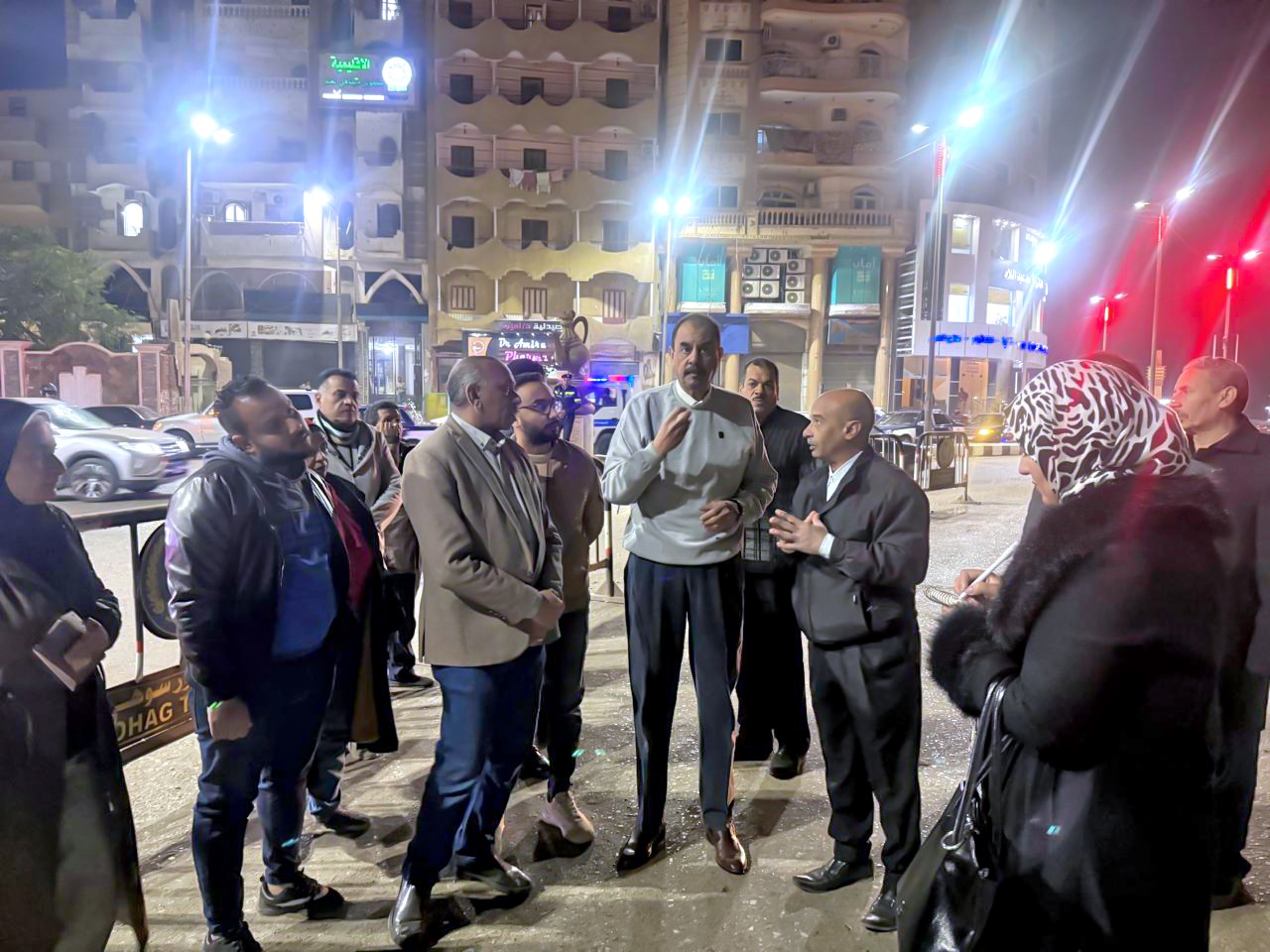 محافظ سوهاج يتفقد منطقة ونفق الشهيد اللواء نبيل فراج ويوجه بتطويرها خلال 60 يومًا