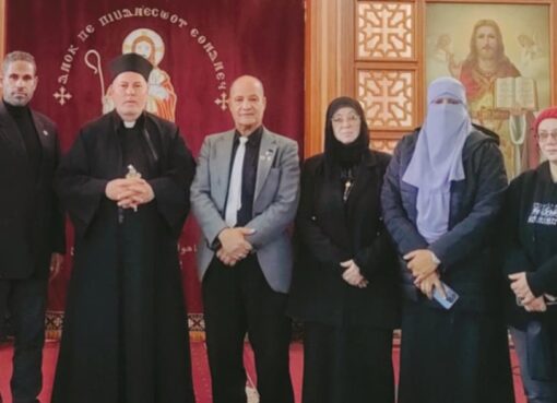 تهنئه بمناسبه عيد للأخوة المسيحيين بالكنسيه الراعى الصالح بمحافظة السويس