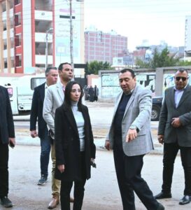 محافظ البحيرة تتفقد عدداً من الشوارع وتوجّه بتكثيف أعمال النظافة وتأمين مواقع الأعمال