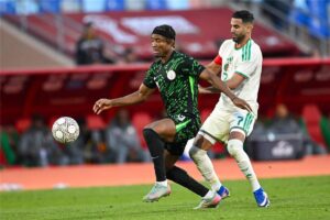 النسور النيجيريه تقصى الجزائر
