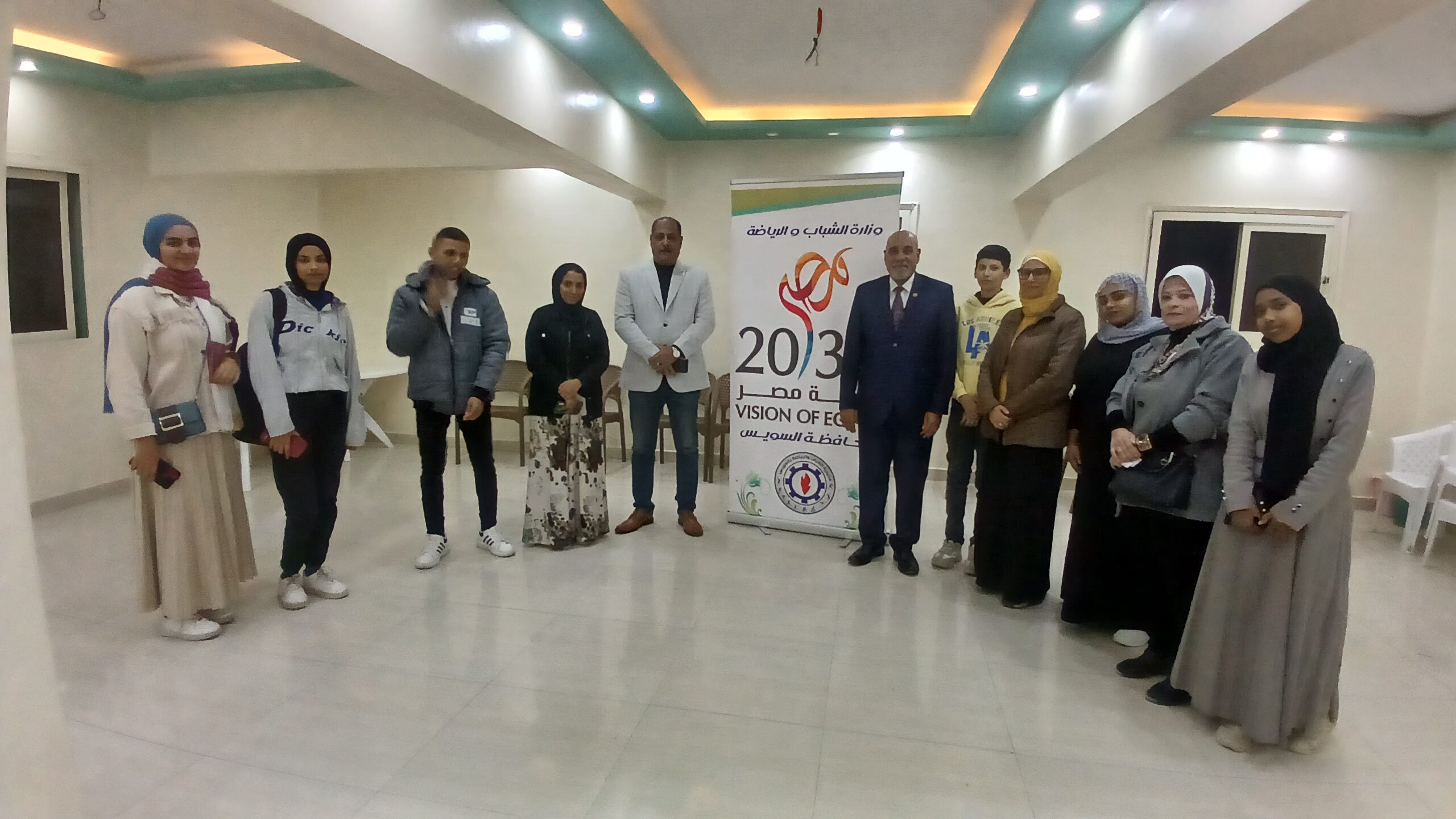 مديرية الشباب والرياضة بالسويس تقيم ندوة بعنوان( ترسيخ قيم الولاء والانتماء والاحتفال باليوم العالمي للاسرة ) للمحاضرة الدكتور محمد المصري 