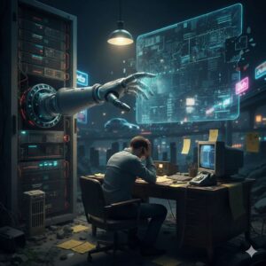 التكنولوجيا تتقدم… والعقل البشري يتأخر: 