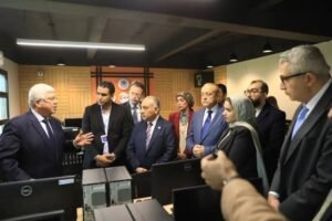 وزير التعليم العالي ومحافظ الأقصر وسفير إسبانيا ورئيس الجامعة يفتتحون مركز تمكين للإبداع والتكنولوجيا