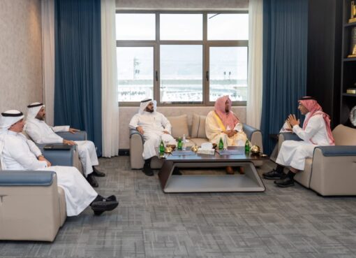 الرئاسة العامة لهيئة الأمر بالمعروف بمكة المكرمة يلتقي الرئيس التنفيذي إدانة للتنمية والتطوير