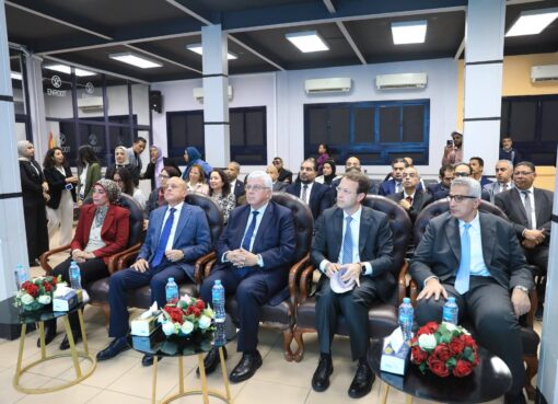 وزير التعليم العالي ومحافظ الأقصر وسفير إسبانيا ورئيس الجامعة يفتتحون مركز تمكين للإبداع والتكنولوجيا بكلية الفنون الجميلة بجامعة الأقصر