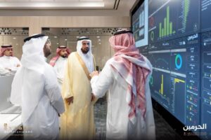 الربيعة يُدشن المركز الهندسي الذكي للقيادة والتحكم بالمسجد النبوي