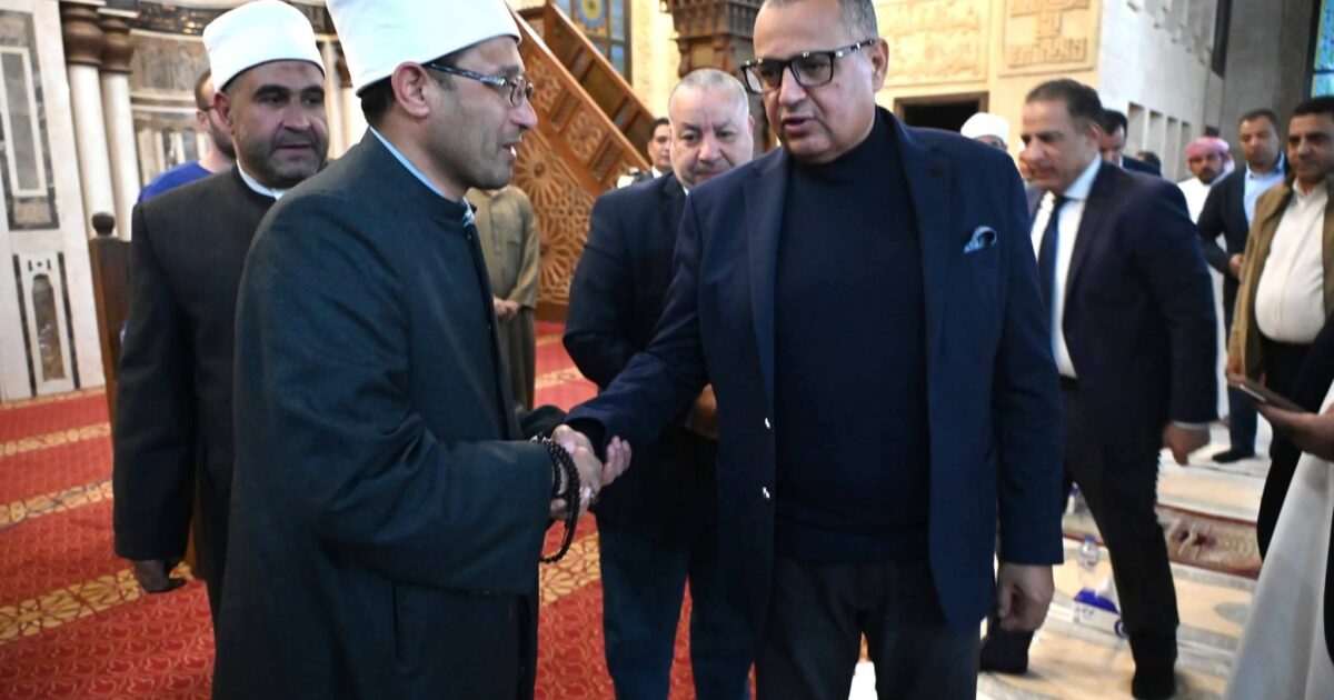 محافظ جنوب سيناء يشهد احتفال مديرية الأوقاف بليلة النصف من شعبان بمسجد المصطفى بشرم الشيخ