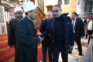 محافظ جنوب سيناء يشهد احتفال مديرية الأوقاف بليلة النصف من شعبان بمسجد المصطفى بشرم الشيخ