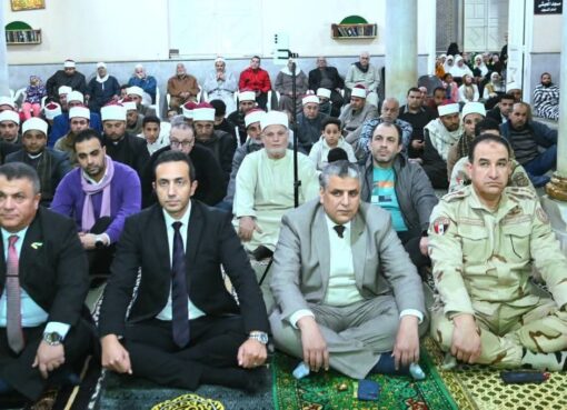 البحيرة تحتفل بذكرى ليلة النصف من شعبان من مسجد الحبشي بدمنهور